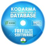 Kodarma District email and mobile number database free download