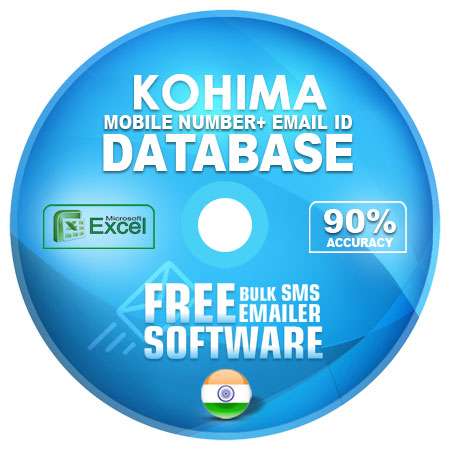 Kohima District email and mobile number database free download