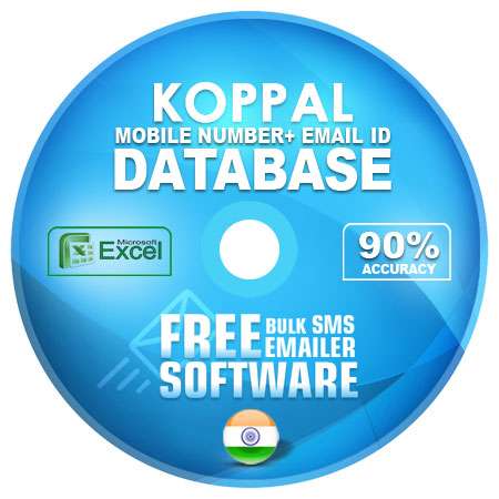 Koppal District email and mobile number database free download