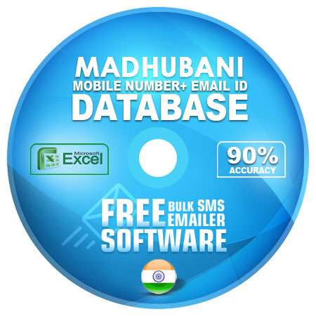 Madhubani District email and mobile number database free download