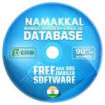 Namakkal District email and mobile number database free download