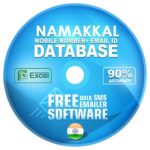 Namakkal District  email and mobile number database free download