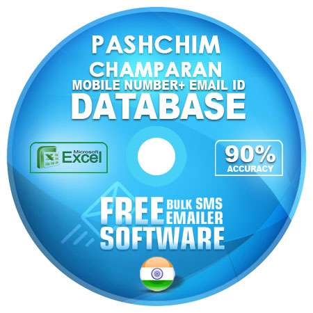 Pashchim Champaran District email and mobile number database free download