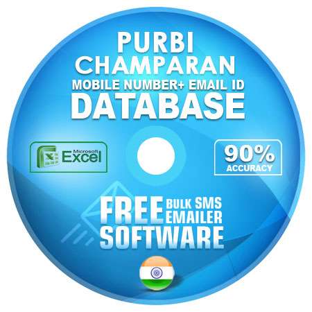 Purbi Champaran District email and mobile number database free download