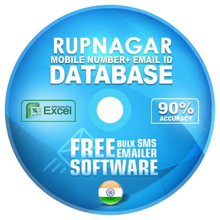Rupnagar District email and mobile number database free download