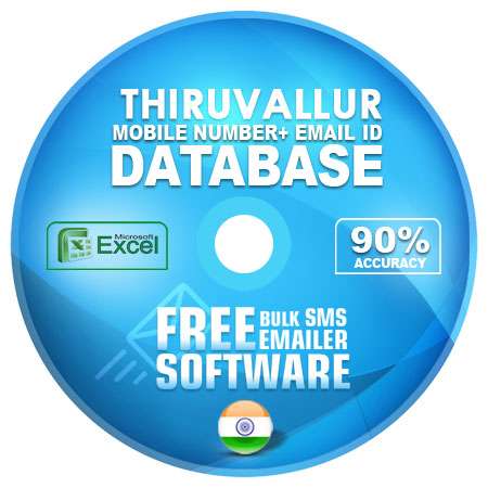 Thiruvallur District email and mobile number database free download