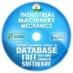 Indian Industrial Machinery Mechanics email and mobile number database free download