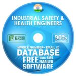 Indian Industrial Safety and Health Engineers email and mobile number database free download