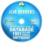 Indian Job Seekers  email and mobile number database free download