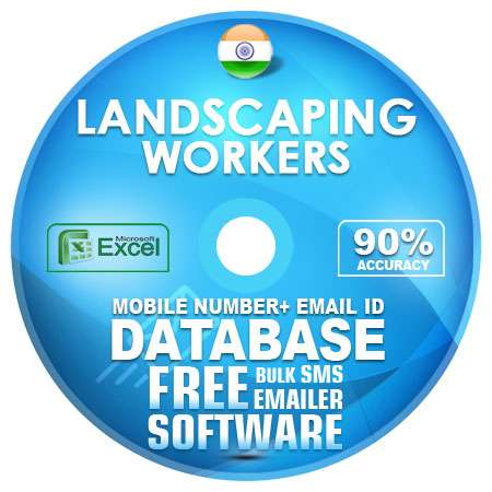 Indian Landscaping Workers email and mobile number database free download