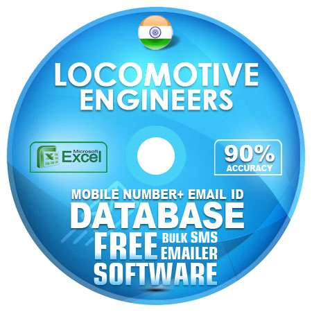 Indian Locomotive Engineers email and mobile number database free download