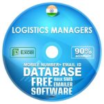 Indian Logistics Managers email and mobile number database free download