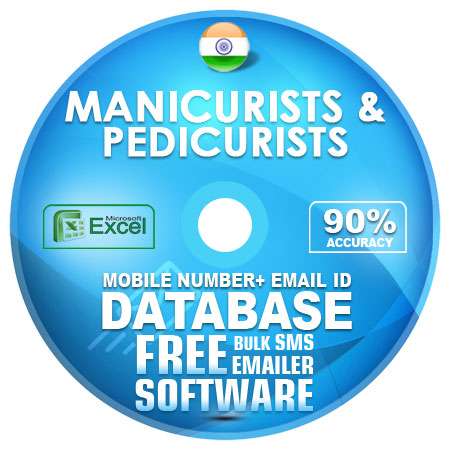 Indian Manicurists & Pedicurists email and mobile number database