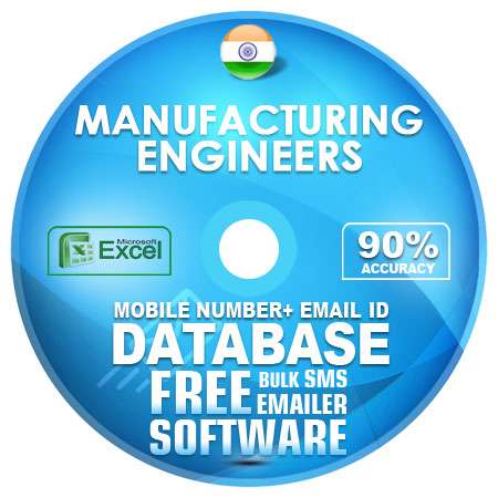 Indian Manufacturing Engineers email and mobile number database free download