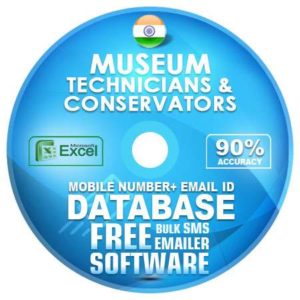 Indian Museum Technicians & Conservators email and mobile number database free download