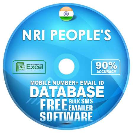 Indian NRI People's email and mobile number database free download