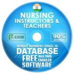 Indian Nursing Instructors & Teachers email and mobile number database free download