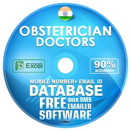 Indian Obstetrician Doctors email and mobile number database free download