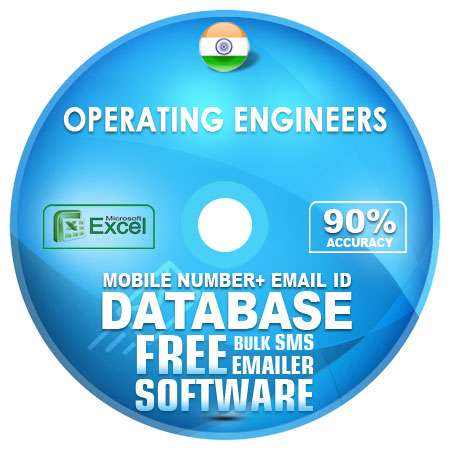 Indian Operating Engineers email and mobile number database free download