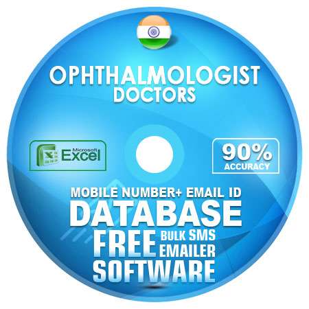 Indian Ophthalmologist Doctors email and mobile number database free download