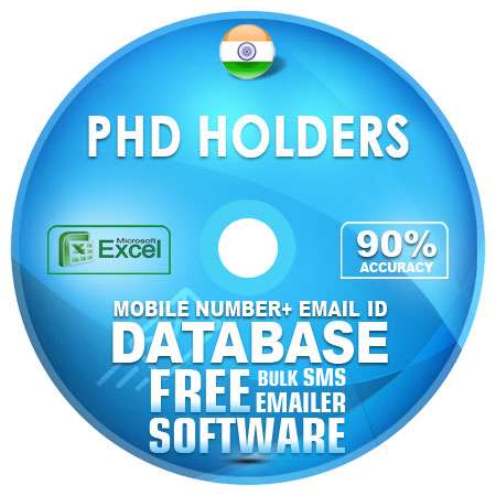 Indian Phd Holders email and mobile number database free download
