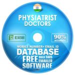 Indian Physiatrist Doctors email and mobile number database free download