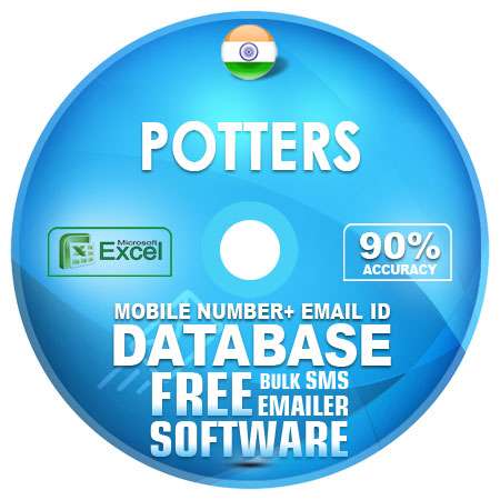 Indian Potters email and mobile number database free download