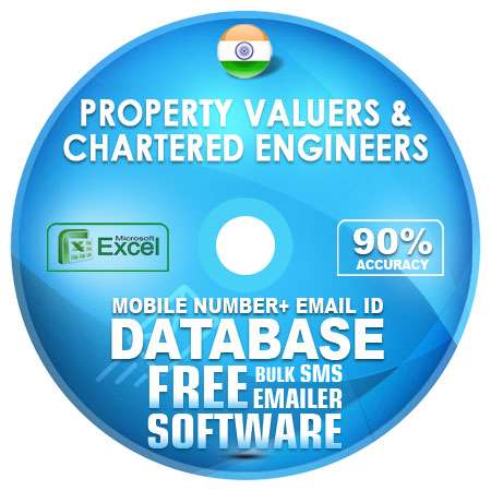 Indian Property Valuers & Chartered Engineerss email and mobile number database free download