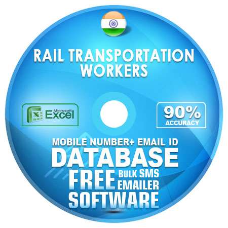 Indian Rail Transportation Workerss email and mobile number database free download