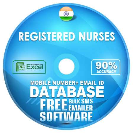 Indian Registered Nursess email and mobile number database free download