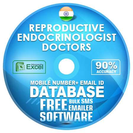 Indian Reproductive Endocrinologist Doctors email and mobile number database free download