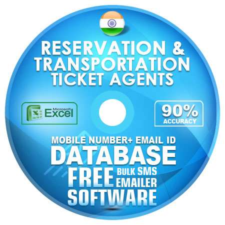 Indian Reservation & Transportation Ticket Agents email and mobile number database free download