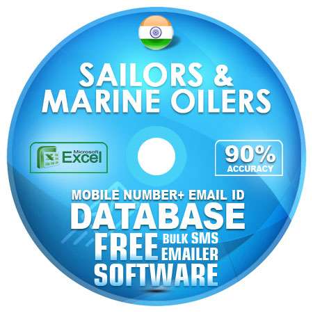 Indian Sailors & Marine Oilers email and mobile number database free download