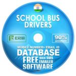 Indian School Bus Drivers email and mobile number database free download