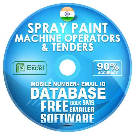 Indian Spray Paint Machine Operators & Tenders email and mobile number database free download