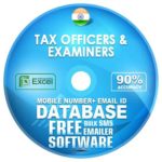 Indian Tax Officers & Examiners  email and mobile number database free download