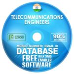 Indian Telecommunications Engineers  email and mobile number database free download