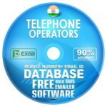 Indian Telephone Operators email and mobile number database free download