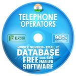 Indian Telephone Operators  email and mobile number database free download