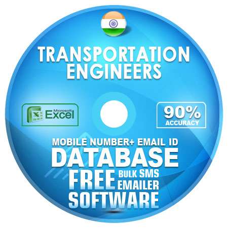 Indian Transportation Engineers email and mobile number database free download