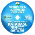 Indian Vehicles & Equipment Cleaners  email and mobile number database free download