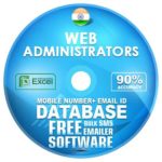 Indian Web Administrators email and mobile number database free download