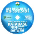 Indian Web Designers & Web Developers  email and mobile number database free download