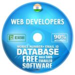 Indian Web Developers email and mobile number database free download