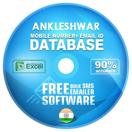 Ankleshwar email and mobile number database free download
