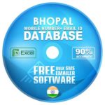 Bhopal District email and mobile number database free download