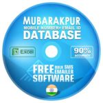 Mubarakpur City email and mobile number database free download