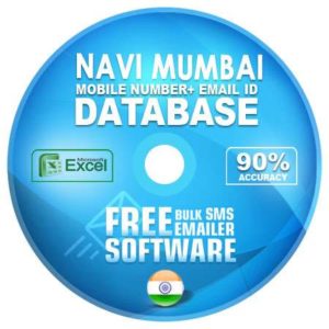 Navi Mumbai City email and mobile number database free download