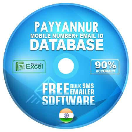 Payyannur City email and mobile number database free download