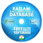 Ratlam City email and mobile number database free download